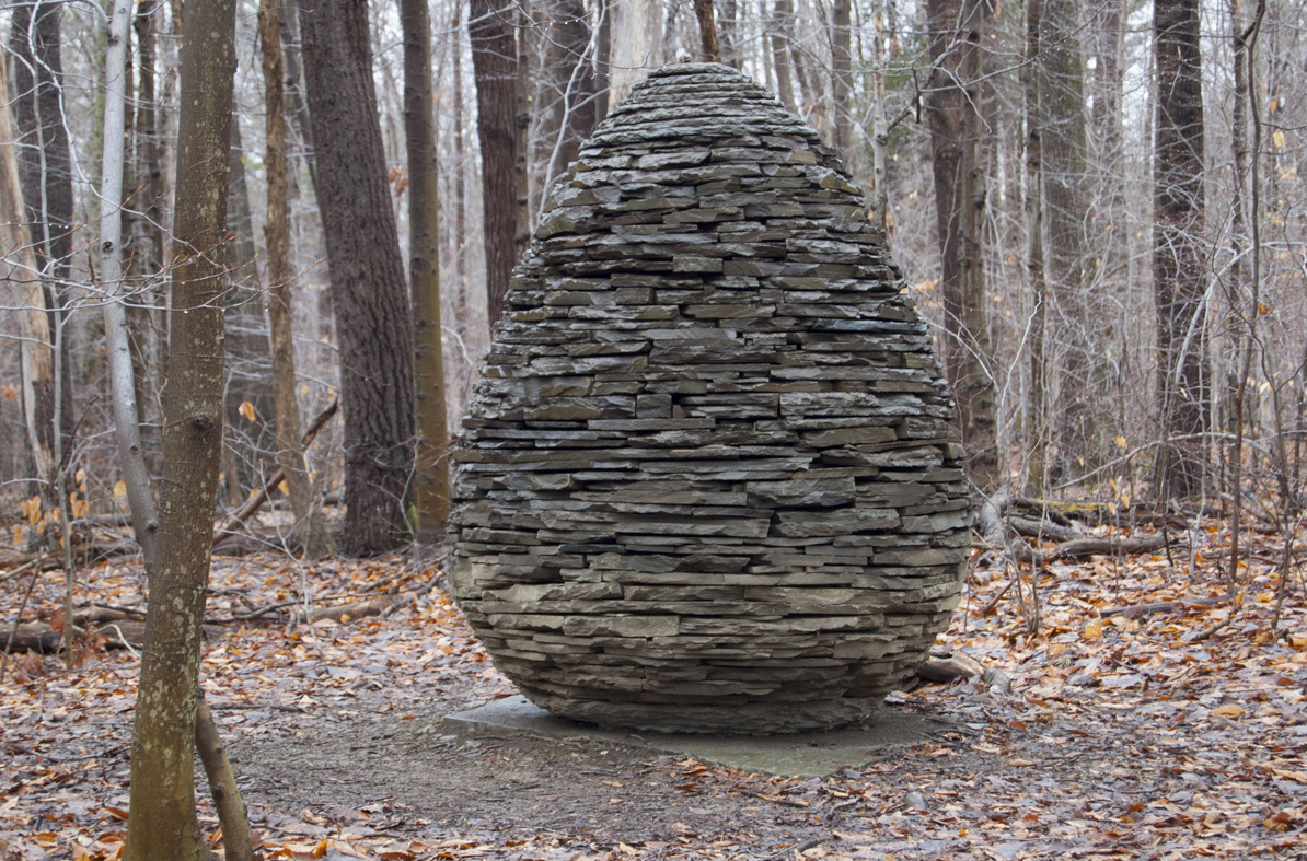 An art installation by Andy Goldsworthy